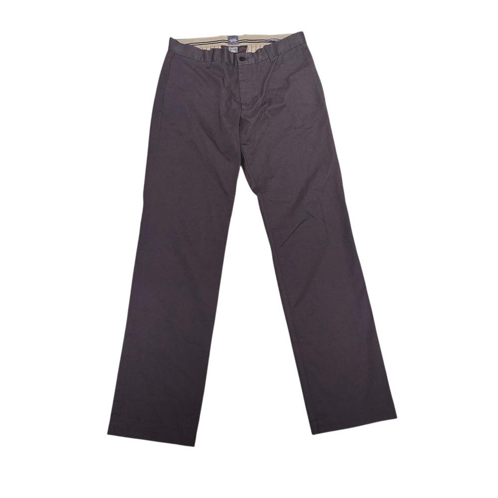 Gap Khakis Men's 32x34 Classic Straight Fit Flat Front Chino Cotton Pants NWOT